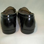 Cole Haan 03506 Black Leather Pinch Tassel Loafers Shoes Mens Size 13B EUC