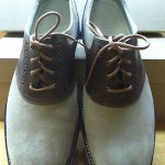 Cole Haan Air Franklin Saddle  Milkshake Suede  NIB