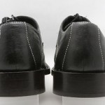 WOW! Mens shoes COLE HAAN black distressed leather lace up oxfords sz 11 M
