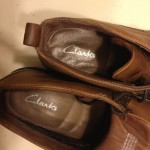 Clarks 3 Eye Flannel Lined And Padded Chukkas Size 12D Perfect!