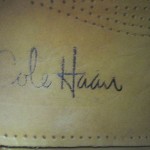 COLE HAAN Men’s Brown Leather Oxfords Shoes Size 8 1/2 M