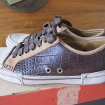 Men’s COLE HAAN Croc Leather Lace Up Saddle Athletic Shoe – 10.5 – Awesome!