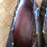 Mens COLE HAAN RESORT Brown Leather Slip-On Loafers 9.5 M