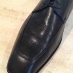 HUGO BOSS BLACK Dress Oxford Moc Toe Men’s Shoes SZ 12 Excellent!