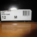 Men’s Diesel Off White Leather Sneakers Size 12