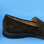 Men’s Cole Haan Collection Nike Air Brown Suede Loafers 11.5 M made in Italy