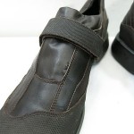 Men’s 44 10.5 HUGO BOSS casual brown leather Monk Strap Oxford Loafer slip ons