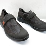 Men’s 44 10.5 HUGO BOSS casual brown leather Monk Strap Oxford Loafer slip ons