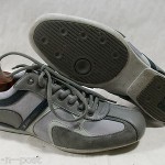 HUGO BOSS ORANGE MEN’S SEAMON LACE-UP CASUAL SNEAKERS PASTEL GREY 7 MED $150 HNP