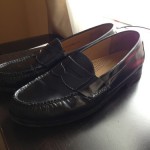 Cole Haan Pinch Air Penny Black Leather Loafers, Size 10 D