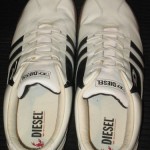 Diesel A-OK Leather Shoes Sneakers White USA Mens 13 Eur 47