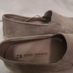 Hugo Boss Boss Orange Grey suede loafers size 10 US/43 EU – #50238451
