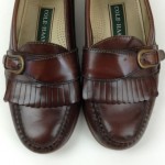 Men’s Cole Haan Leather Monk Strap Loafers 9 D VGC!