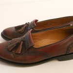 COLE HAAN Mens Brown Leather Tassle Loafers SHOES Size 9 D