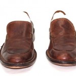 Cole Haan Mens size 12 M slip on loafers brown leather comfort shoes