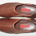 COLE HAAN MENS 12 M BROWN SLIP ON SHOES LOAFERS
