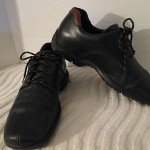 Mens Cole Haan Black Brown Two Tone Oxford Shoes – Size 10