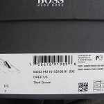 Hugo Boss Leather Loafer ‘Drep US’.Dark Brown.Size- 7