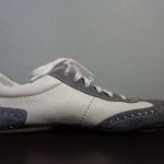 Men’s Boss by Hugo Boss Wing Tip Oxford Shoes Leather/Suede Sz 44 11 Grey/White
