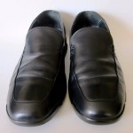 Cole Haan Nike Air Slip On Loafers~Mens 11M~Black Leather~Classic Comfort Shoe*