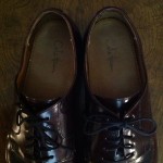 COLE HAAN Dark Brown Leather Casual Dress Shoe Oxford, Mens sz 12D