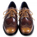Mens Cole Haan  LunarGrand Long Wingtip Camello/Black