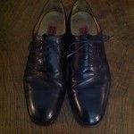 COLE HAAN City Black Leather Casual Dress Shoe Oxford, Mens sz 12.5 13D