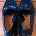 Cole Haan country mens shoes Black Leather Loafer size 10 1/2 M Vibram Sole New