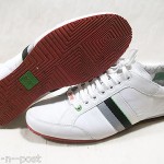 HUGO BOSS ORANGE MEN’S VICTOIRE LACE-UP CASUAL SNEAKERS WHITE 11 MED $175  HNP