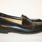 COLE HAAN Men’s Size 10.5 Pinch PENNY LOAFERS Black Leather Slip-On Dress SHOES