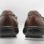 NICE! Mens shoes COLE HAAN black brown leather moccasin DRIVING LOAFERS sz 9.5 M