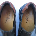 COLE HAAN BLACK LEATHER SLIP ON LOAFERS SIZE 9 MEDIUM