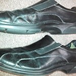 Cole Haan Nike Air Mens Shoes Black Leather 14M Loafers Slip Ons Country