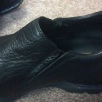 Cole Haan Mens Shoes Black Leather Slip Ons 15M
