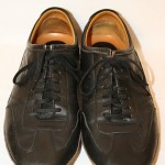 COLE HAAN NIKE AIR Mens 11 OXFORDS SHOES Black Leather Driving Sneakers NICE