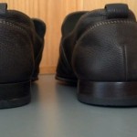 Men’s Hugo Boss Brown Leather Loafers Shoes Italy Size 9 UK 10 US. Vibram Soles