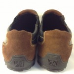 11.5 COLE HAAN VIBRAM Comfort Loafers Black with Brown Suede