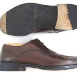 COLE HAAN Men’s Brown Leather Oxfords Shoes Size 8 1/2 M