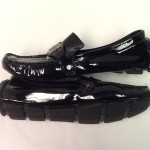 Men’s Cole Haan Black Patent Leather Penny Loafers Size 11B