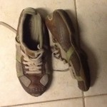 Mens Diesel Casual Shoes Tan And Green Size U S 9