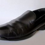 Cole Haan Nike Air Slip On Loafers~Mens 11M~Black Leather~Classic Comfort Shoe*