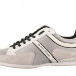 Hugo Boss Seattor Orange Label Mens Sneakers Grey MSRP:$150