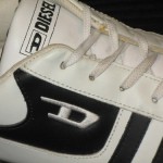 Diesel A-OK Leather Shoes Sneakers White USA Mens 13 Eur 47