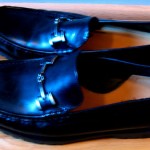 Cole Haan country mens shoes Black Leather Loafer size 10 1/2 M Vibram Sole New