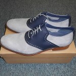 New Cole Haan Air Colton Saddle Ironstone/Black 10-1/2 M