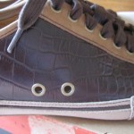 Men’s COLE HAAN Croc Leather Lace Up Saddle Athletic Shoe – 10.5 – Awesome!