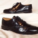 Cole Haan  Black Leather Split Toe Oxfords Size 10 1/2D