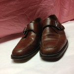 Cole Haan Mens Dress Shoes Size 9.5D Brown Leather Casual Slip On Buckle Loafers