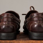 sz 11 M Cole Haan Country brown leather moccasin slip on boat deck shoe S1