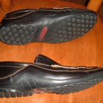 GREAT MEN’S COLE HAAN BLACK LEATHER DRIVING MOCCASINS SHOES LOAFERS  – SIZE 12M